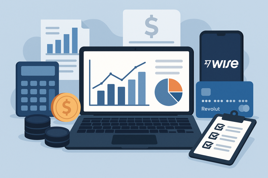 Automated financial reporting tools for freelancers to track income, expenses, and taxes in 2025 using QuickBooks, Wise, and Revolut
