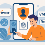 Freelancer using biometric authentication in a mobile payment app for secure access Запитати в ChatGPT