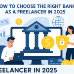 Freelancer comparing different online payment methods in 2025