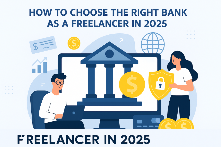 Freelancer comparing different online payment methods in 2025
