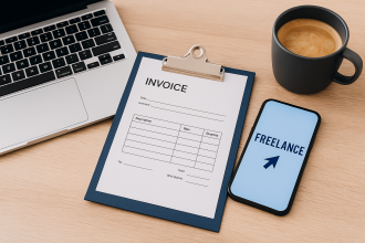 Freelancer receiving secure payment from client via Upwork platform in 2025