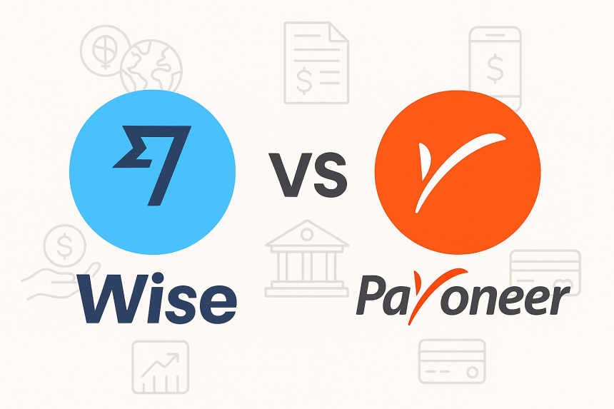 Comparison between Wise and Payoneer payment platforms in 2025