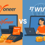 comparison of Payoneer and Wise platforms for freelancers in 2025