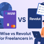 freelancers comparing Wise and Revolut apps for international payments in 2025