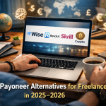 freelancer comparing international payment platforms as alternatives to Payoneer