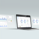 freelancer checking online earnings and payment methods on laptop workspace
